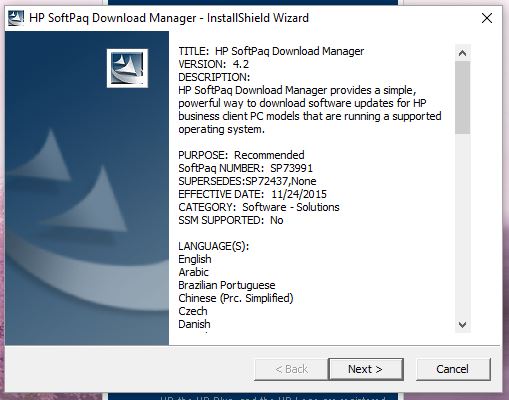 Hp Software Download Manager